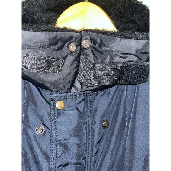 RefrigiWear Extreme Cold Work Coat – Durable Workwear Insulated -Navy Blue -Sz L - Picture 11 of 16